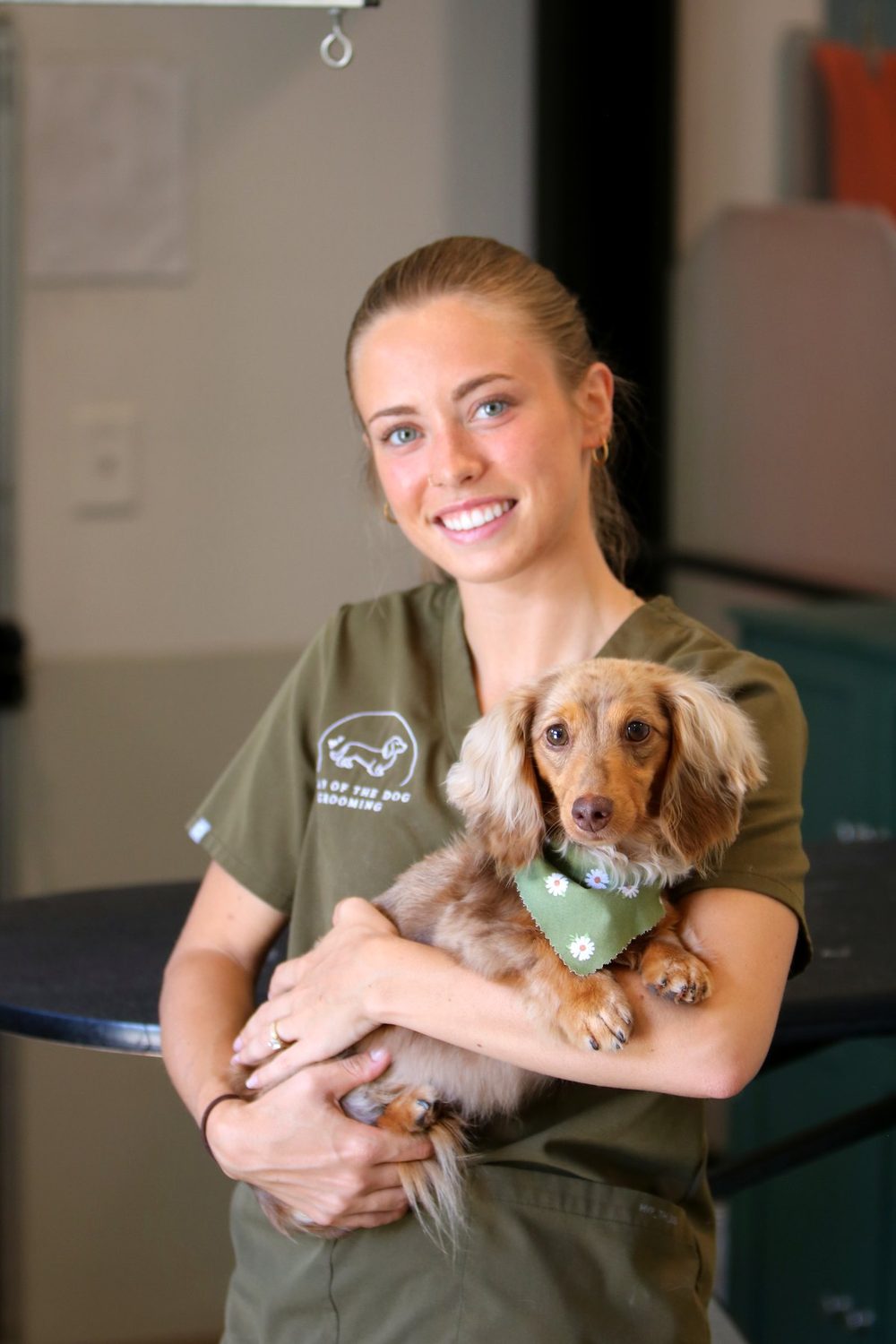 Ashlyn Grasmeyer, owner and groomer at Way of the Dog Grooming